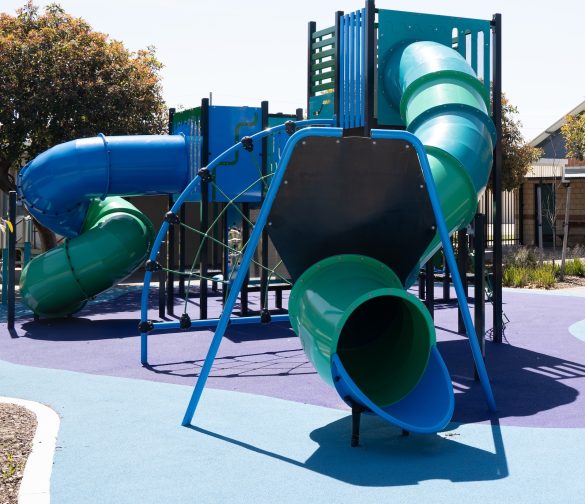 Schools outdoor playground